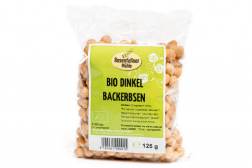 Bio Dinkel Backerbsen