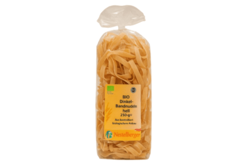 Bio Dinkel Bandnudeln hell