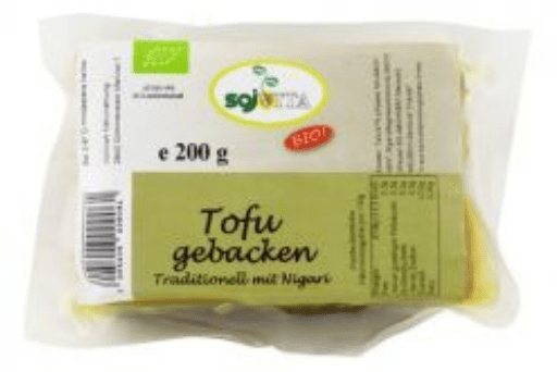 Bio Tofu gebacken