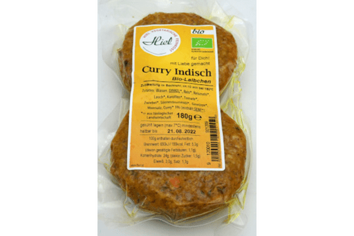Bio Curry-Indisch Laibchen