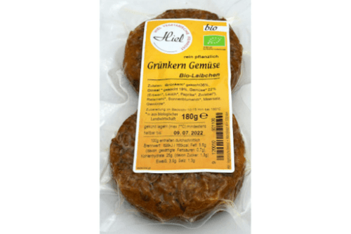 Bio Grünkern-Gemüse Burger