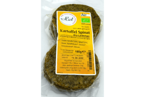 Bio Kartoffel-Spinat Burger