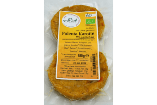 Bio Polenta-Karotten Burger