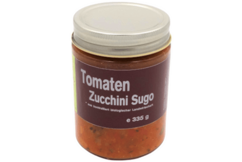 Bio Tomaten Zucchini Sugo