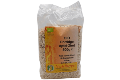 Bio Porridge Apfel-Zimt