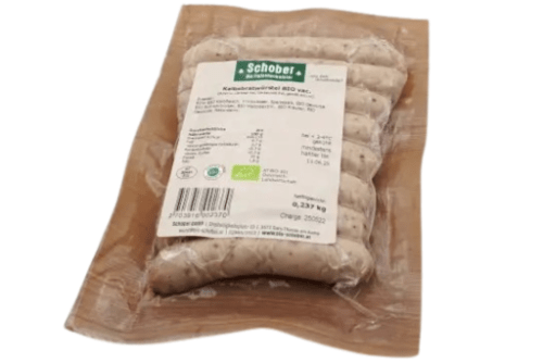 Bio Kalbs Bratwürstel