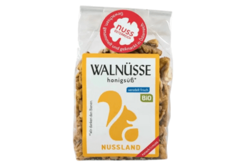 Bio Walnuss Snacks süß – Süße Biene