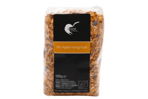Bio Apfel Honig Müsli